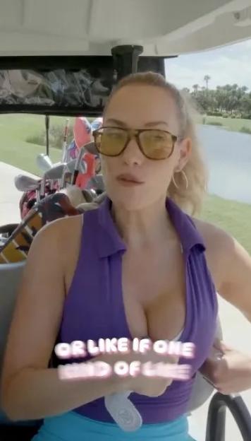 Paige Spiranac Reveals: 'Boobs Just Get in the Way' After Golf Swing Wardrobe Malfunction