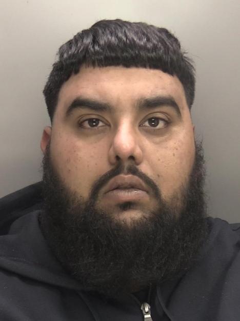 Mugshot of Shahrukh Hummayiun.