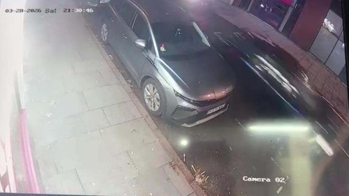 Shocking Footage: Car Speeds Away After Plowing Into Crowd, Leaving 7 Injured During City Centre Night Out