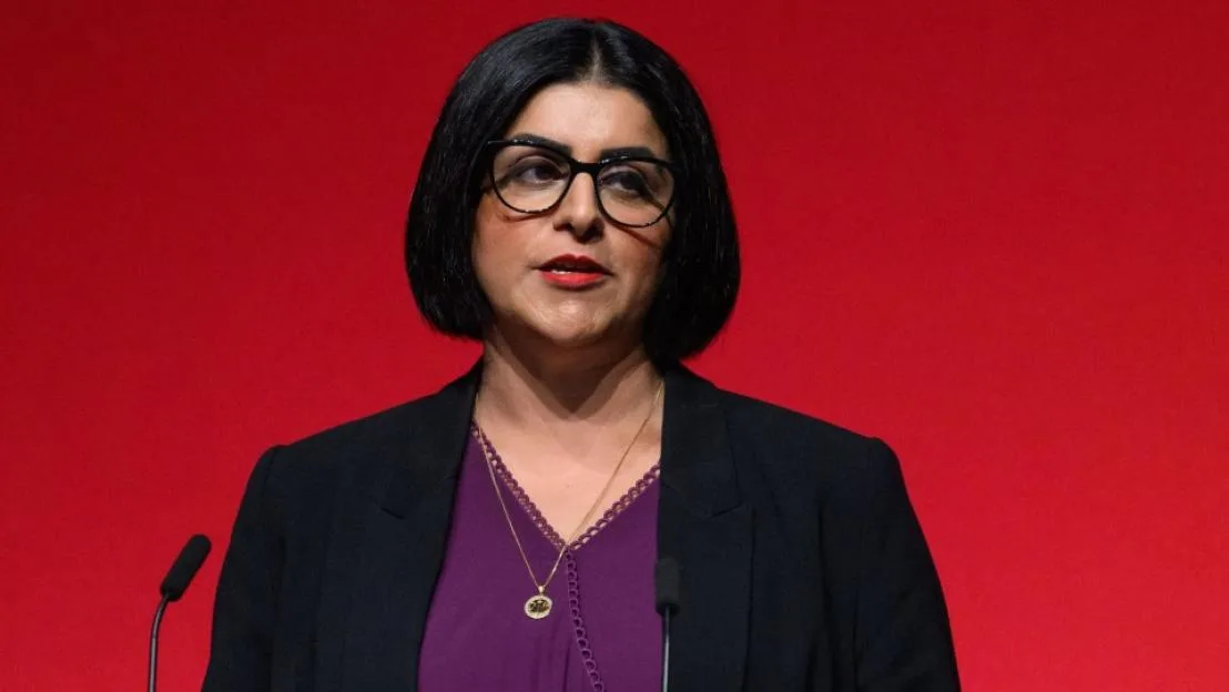 Shabana Mahmood MP, Home Secretary, addresses the Labour Party conference.