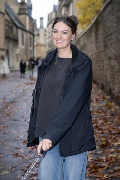 Heather Main interviewing people in Oxford, after it has been named the new cheating capital of the UK.