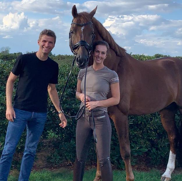 Bayern Munich star Thomas Muller and wife set to become 'horse sperm millionaires' by flogging semen online