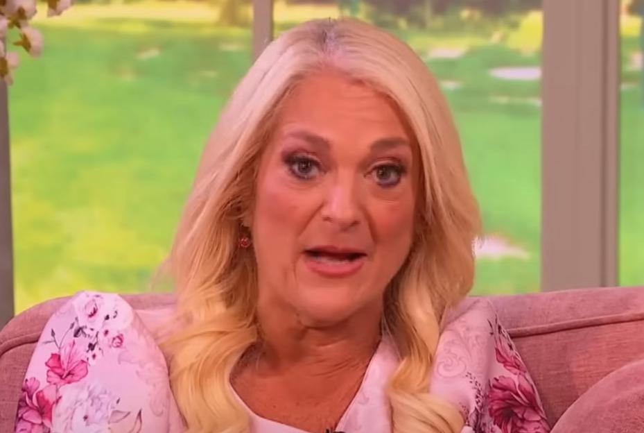 Vanessa Feltz discussing breastfeeding.