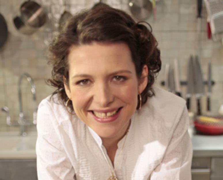 Chef Thomasina Miers smiling.