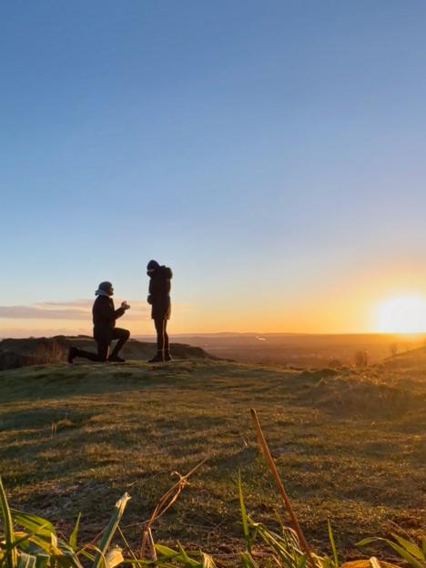 Aussie Soap Star Pops the Question to Long-Term Girlfriend in a Dreamy Sunset Proposal!