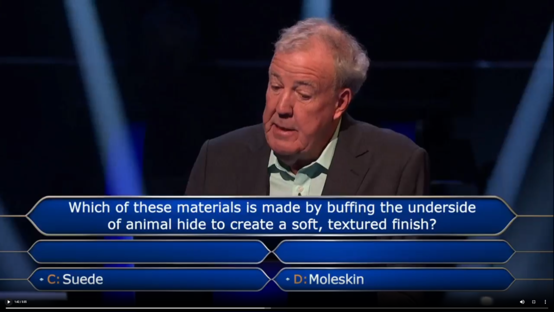 'Jeremy Clarkson's Awkward Moment Costs Who Wants To Be A Millionaire Contestant £7,000'