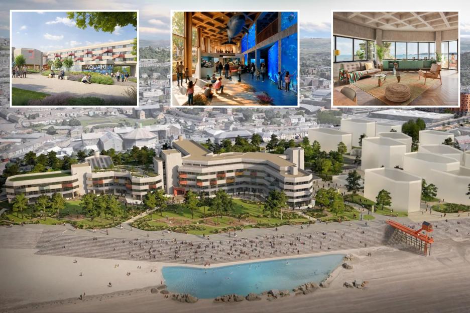Sneak Peek: Exciting £22 Million Waterfront Complex in Major UK City Features Saltwater Lido, Aquarium, and Beachfront Cafés!