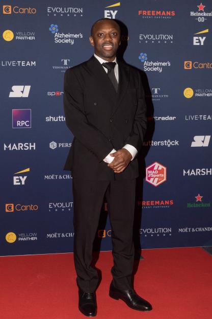 Shaun Wright-Phillips on the red carpet for the Sport Industry Awards 2026.