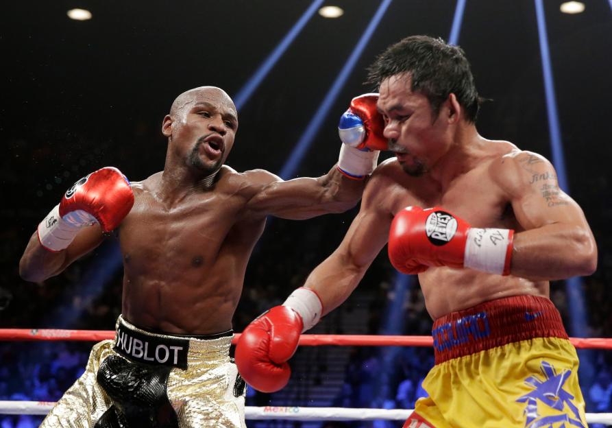 Floyd Mayweather and Manny Pacquiao Set for Epic Rematch: Boxing Legends Clash at a Combined Age of 95!