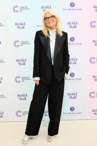 Gaby Roslin at the Rebel Ball in aid of the Bowelbabe Fund for Cancer Research UK.