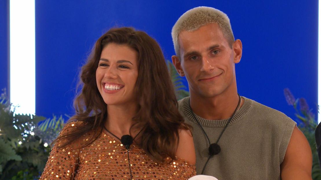 Lola Deal and Sean Fitzgerald from the TV Show 'Love Island'.