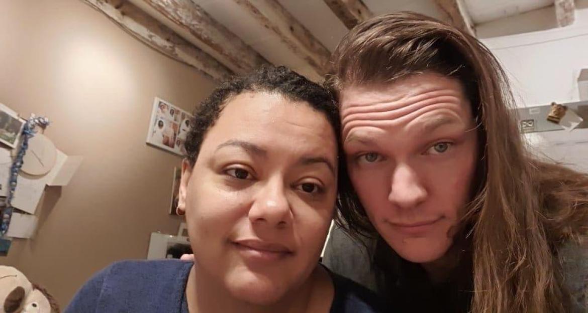 Wife pays tribute to young dad tragically knocked down and killed by police car