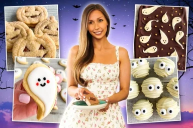 Six frightfully easy Halloween bakes to make with the kids this half-term – from TikTok star Fitwaffle