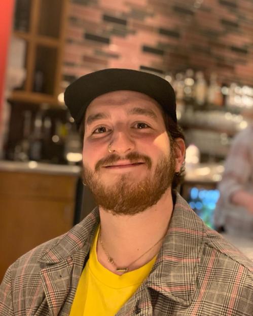 Justin Moorhouse and Barney