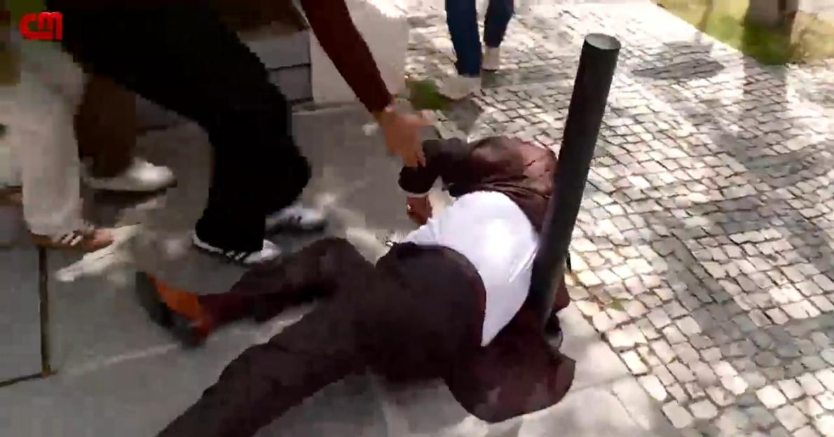Former Benfica President's Shocking Fall: Breaks Arm Right After Fraud Acquittal Outside Court!