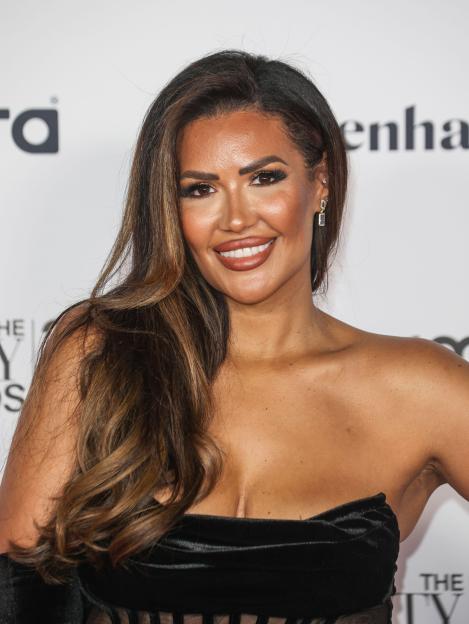 Rochelle Anthony on the red carpet at The Beauty Awards 2024.