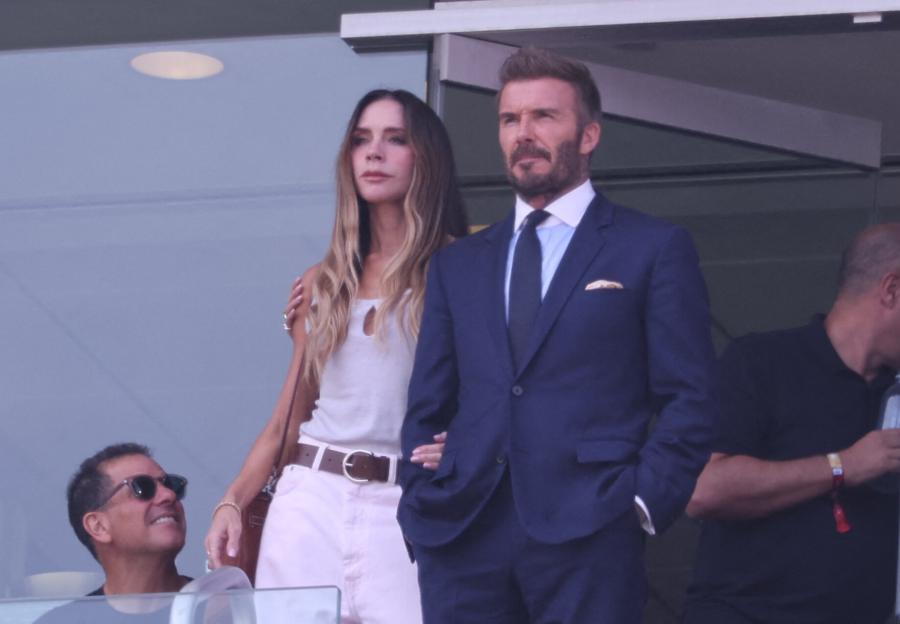 2026 World Cup Final - Beckham Family In The Stands - USA