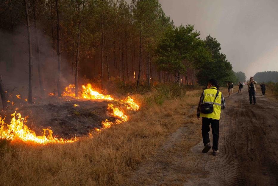 Incendie en Gironde 26 JUILLET 2026