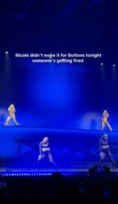Mystery as Nicole Scherzinger ‘goes missing’ from hit song on Pussycat Dolls tour and bandmates fail to cover her lyrics
