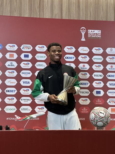 AFCON 2025: Onyedika Cheers as Super Eagles Shine with a Brace and MOTM Honors!