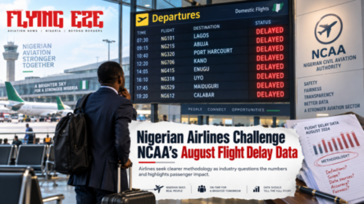 Nigerian Airlines Challenge NCAA’s August Flight Delay Data