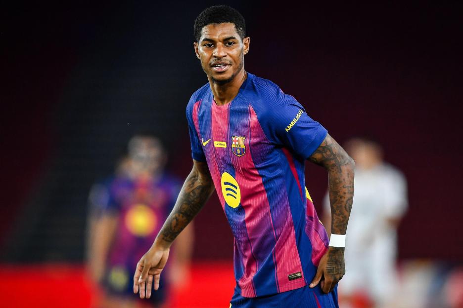 Barcelona, Spain, Spain. 13th Dec, 2025. Marcus RASHFORD of Barcelona during the LaLiga match between FC Barcelona and CA Osasuna at Spotify Camp Nou Stadium on December 13, 2025 in Barcelona, Spain. (Credit Image: ¿ Matthieu Mirville/ZUMA Press Wire