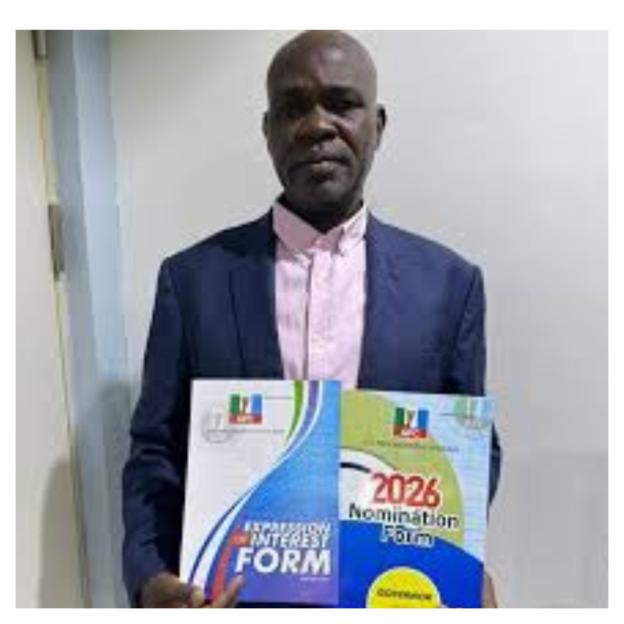 '2027: Former Nasarawa Accountant-General Enters Gubernatorial Race with Nomination Form'