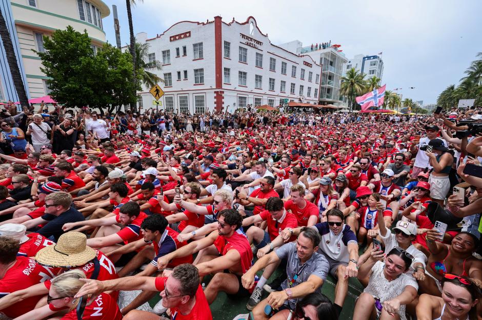 FIFA World Cup 2026 - Fans of Norway gather at Miami Beach