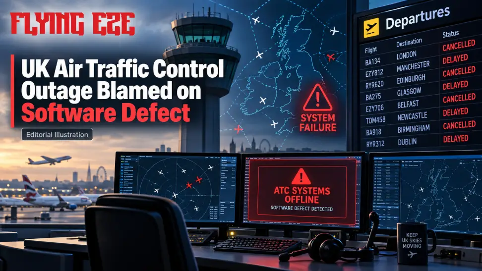 UK Air Traffic Control Outage Blamed on Software Defect