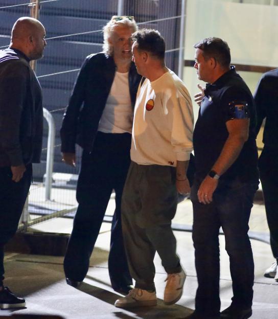 Contestants from "I'm A Celebrity South Africa" at Acton studios.