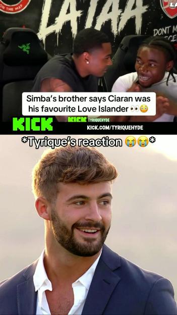 Love Island's Tyrique Hyde Gets Playful with a Friend After Revealing His Favorite Islander Is Samie Elishi's Ex!