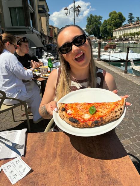 'We flew to Italy for just ONE day and enjoyed pasta and pizza in a whirlwind £120 trip'