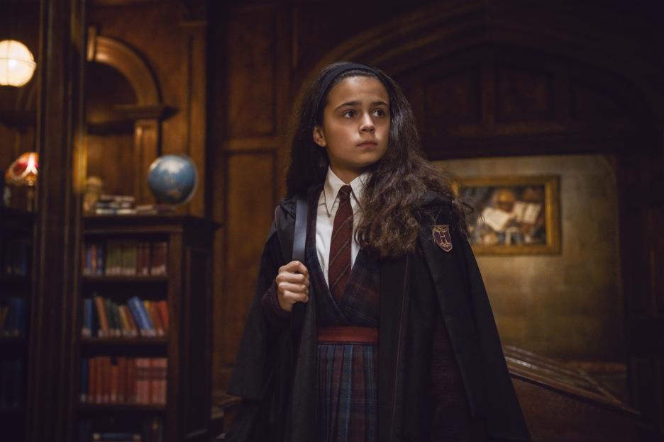 Arabella Stanton as Hermione Granger in the HBO series "Harry Potter And The Philosopher’s Stone."