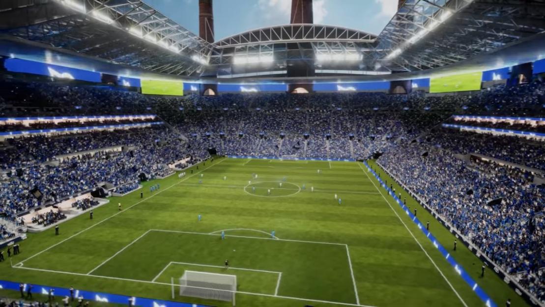 Birmingham's New Stadium: A Striking Eyesore That Looks Like a Power Plant on the M1!