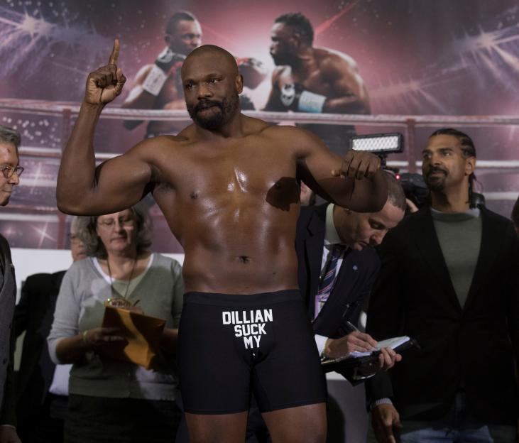 Dillian Whyte and Derek Chisora 2