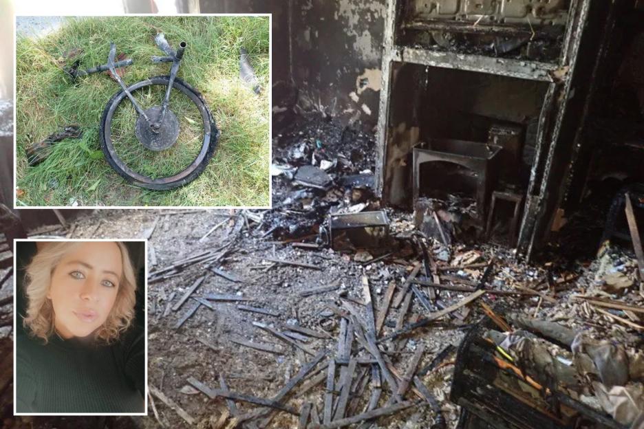 Devastating Photos Capture Aftermath of E-Bike Explosion That Trapped Teen Son and Left Family Homeless
