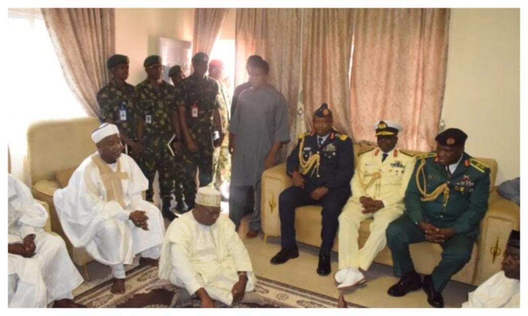 Military Delegation Meets with Family of Late Gen. Rabe Abubakar, Promises Justice