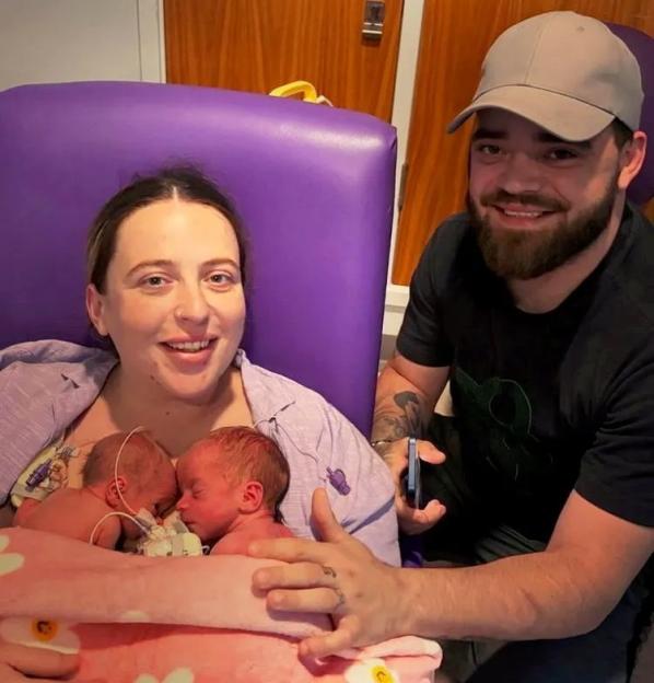 Heartbroken mum found her partner dead just days before their twins' first birthday