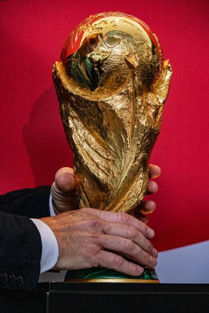 NY: FIFA World Cup Trophy Tour Stops At AMNH In NYC, New York, USA - 02 Jun 2026
