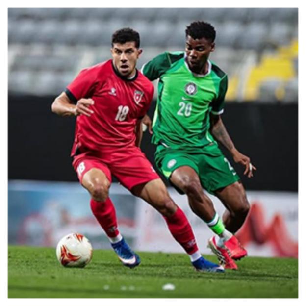 Iwobi's Red Card Drama: Jordan Holds Super Eagles to a Draw in International Friendly