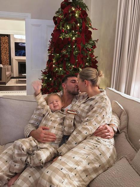Molly-Mae Hague and Tommy Fury Shine as They Rock Matching PJs This Christmas Eve!