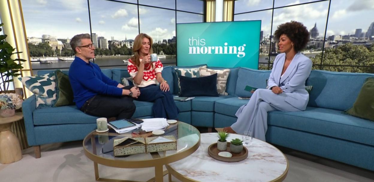 Dr. Zoe on "This Morning" revealing she is undergoing spinal surgery.