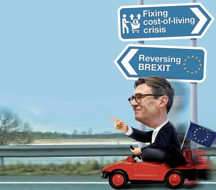 Burnham is on track to be a bigger failure than Starmer – preposterous Brexit row suggests he thinks we’re all stupid
