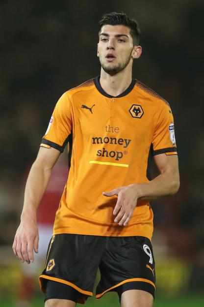 Rafa Mir of Wolverhampton Wanderers during a Sky Bet Championship match.