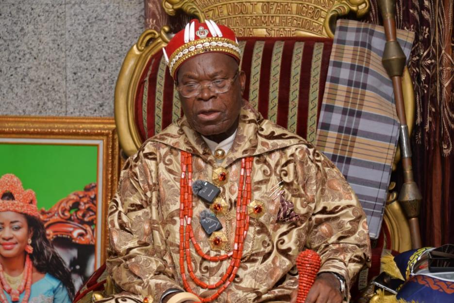 Abia Monarch Slams Kalu for Dubbing Otti a 'Road Painter'