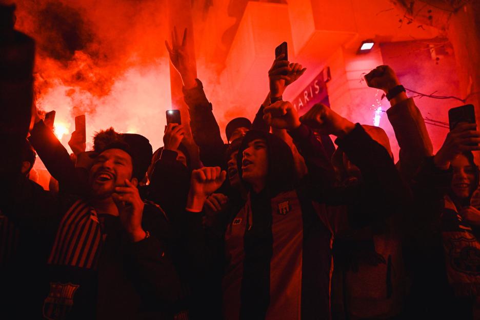 FC Barcelona Bus Arrives To Spotify Camp Nou Stadium For The Return Of The Semi-Final Copa Del Rey Match Against Atletico Madrid, Spain - 03 Mar 2026