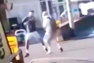 Ex-boxing world champ cleared of assault after CCTV showed him ‘punching man to ground in petrol station brawl’