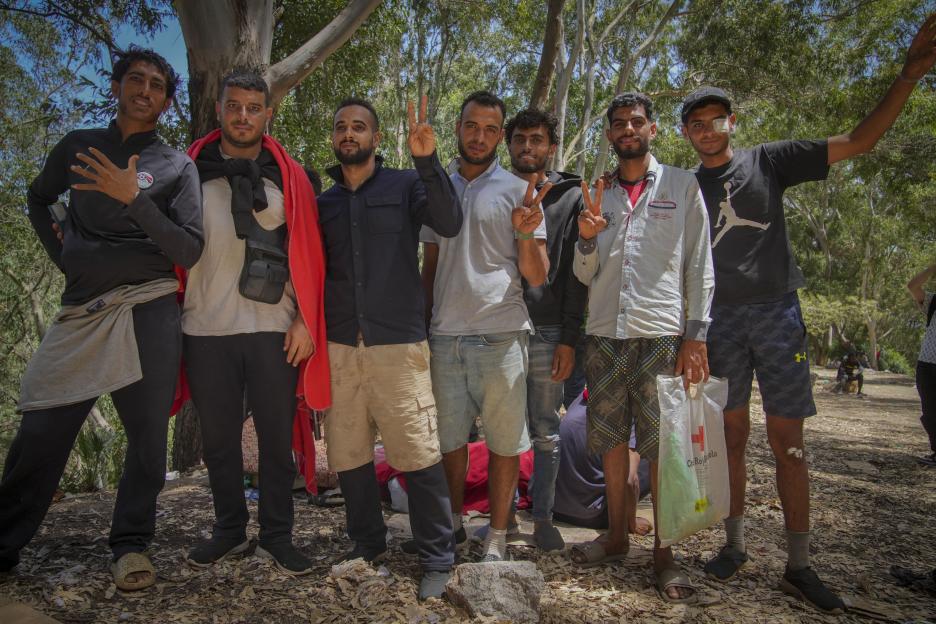 Migrant crisis in Cueta