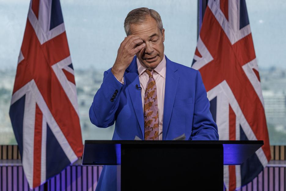 Farage's Soaring Ratings Boost His By-Election Bet—But Will It Solve His Troubles?