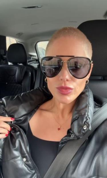 Love Island's Malin Anderson reveals blonde buzzcut as she poses in thong and crop top Copyright: Instagram